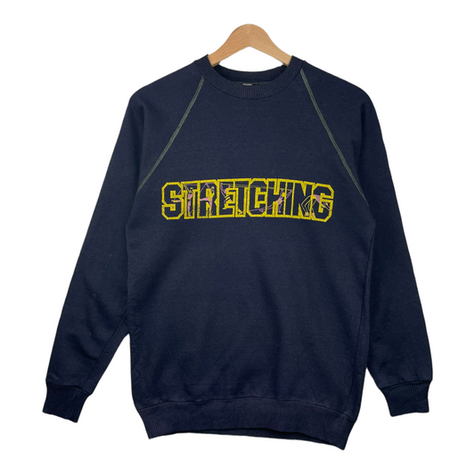 80s Unbranded Sweatshirt Navy S