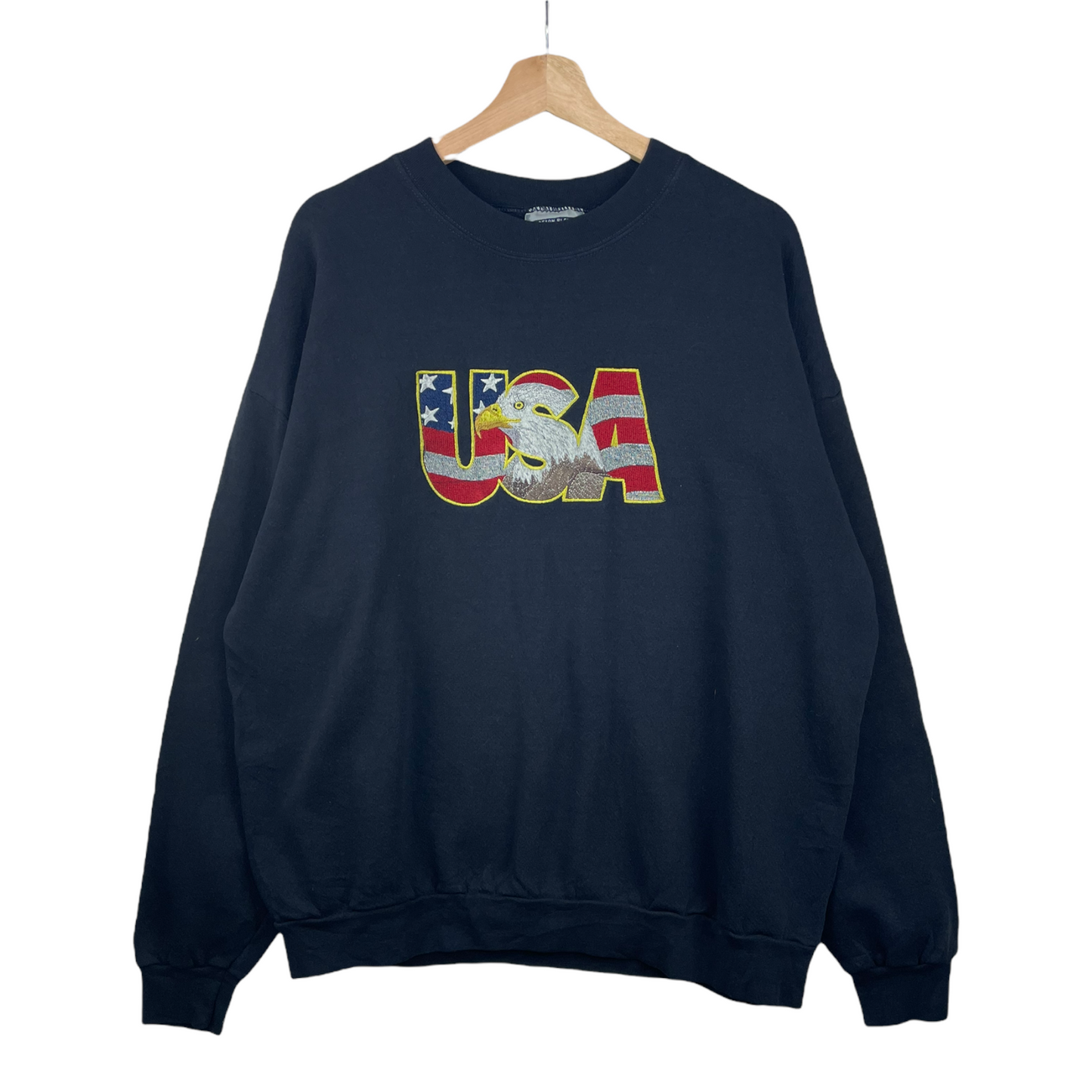 90s Lee USA Sweatshirt Black  L