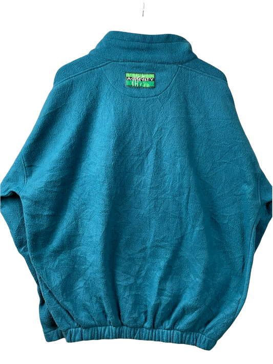 90s Activity Crazy Fleece Green