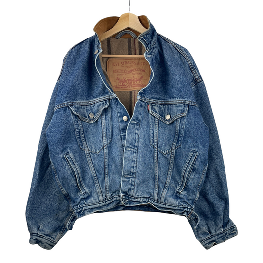 90s Levis Jeans Jacket Blue  M/L