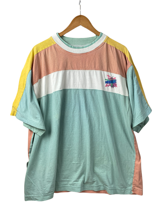 90s Private Stock T-shirt Green White