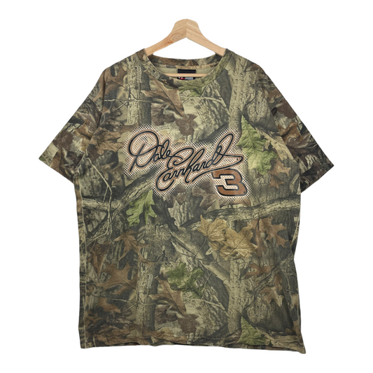 90s Chase Dale Earnhart NASCAR T-Shirt Brown XXL