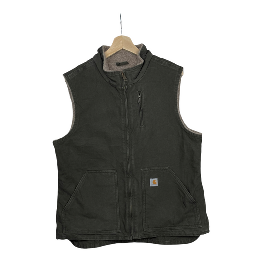00s Carhartt Vest Olive L/M