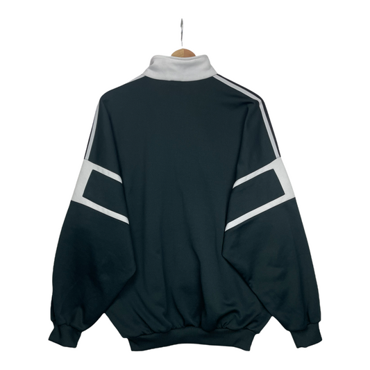 90s Adidas Trackjacket Black White M