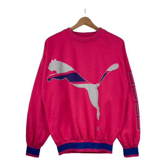 90s Puma Sweatshirt Pink M