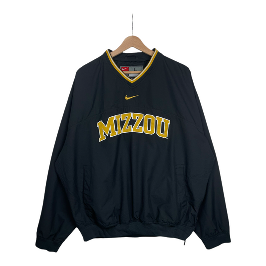 00s Nike Missouri Tigers Mizzou NCAA Pullover Black  L