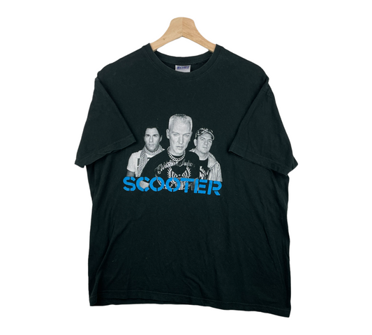 90s Scooter Band T-Shirt Black M/L