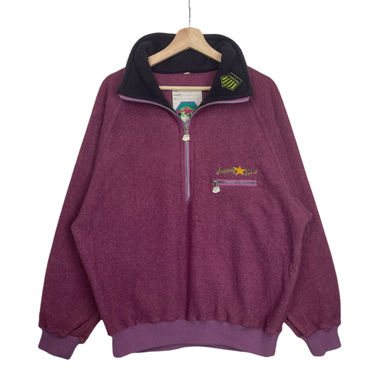 90s American Fleece Red M