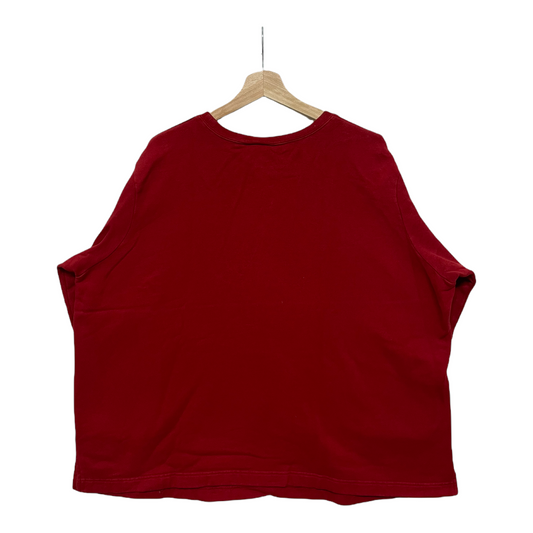 00s Unbranded Christmas Sweatshirt Red XL