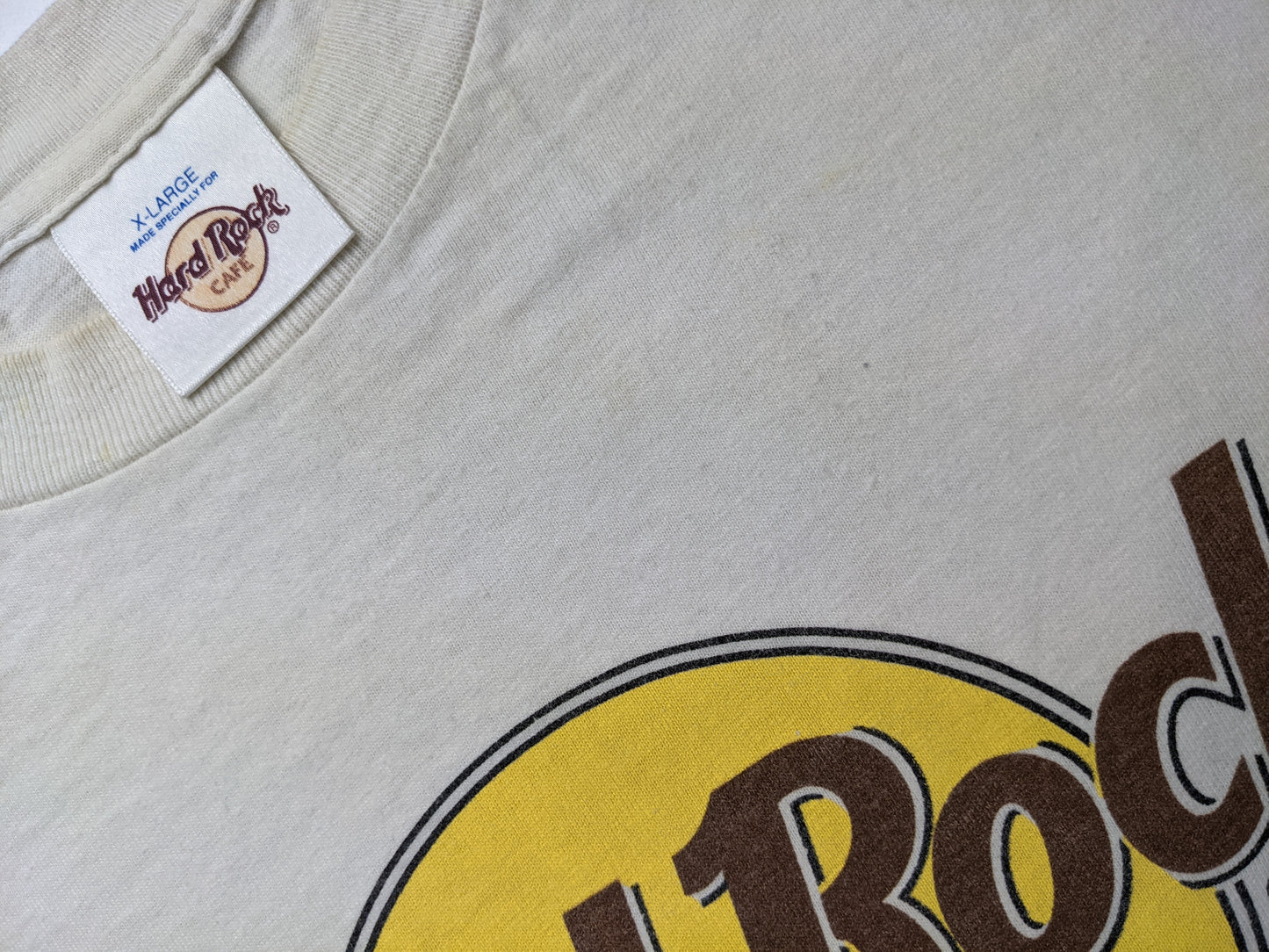 90s Hard Rock Cafe New York USA T-Shirt White