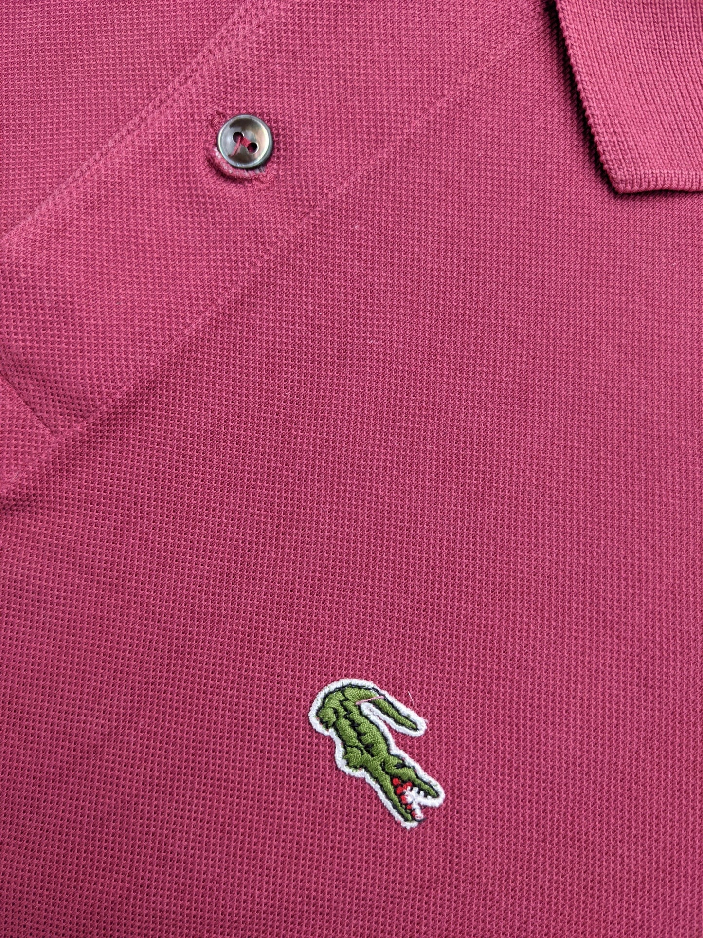 80s Lacoste Polo Red S