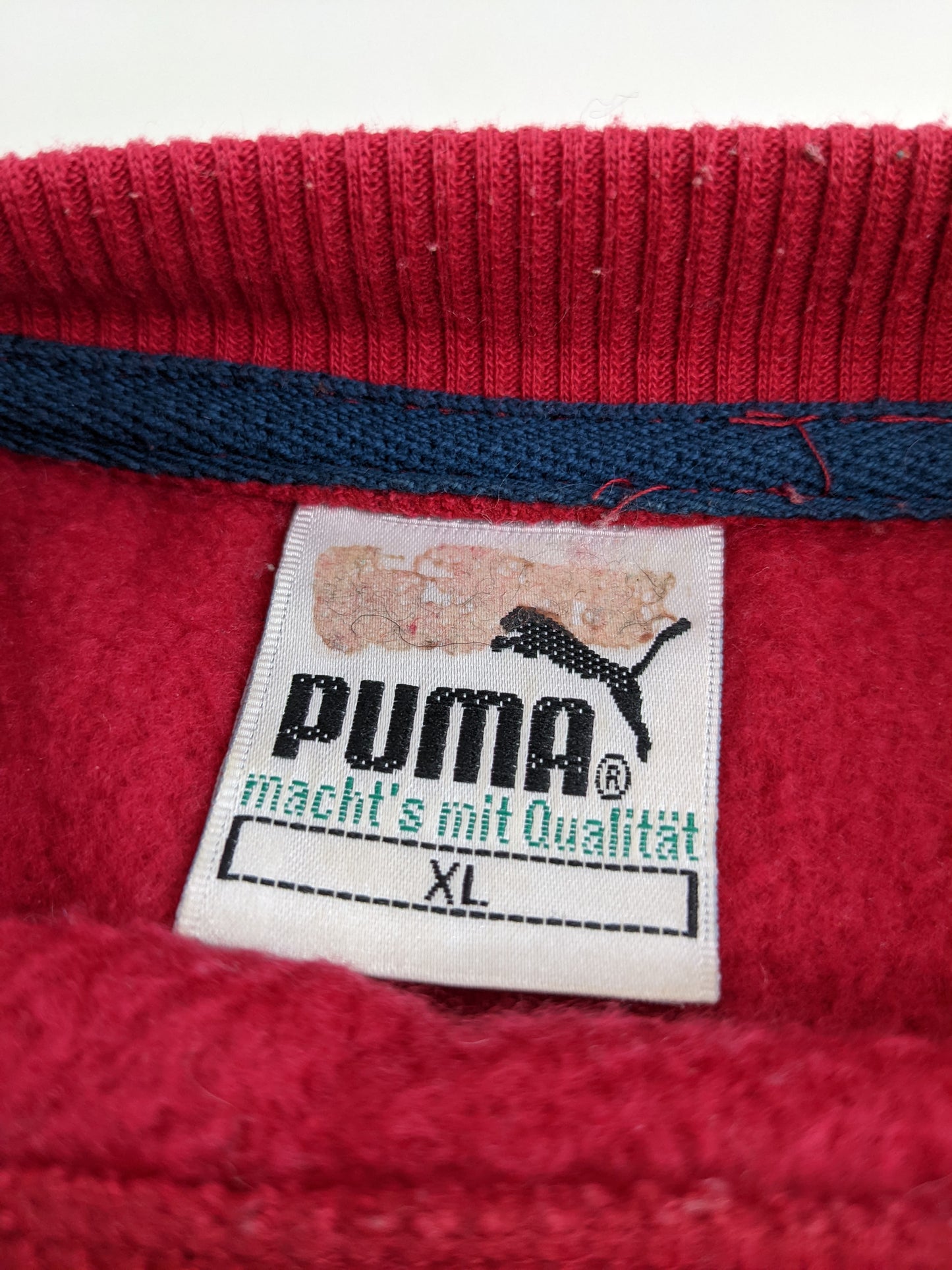 90s Puma World Sweatshirt Red  XL