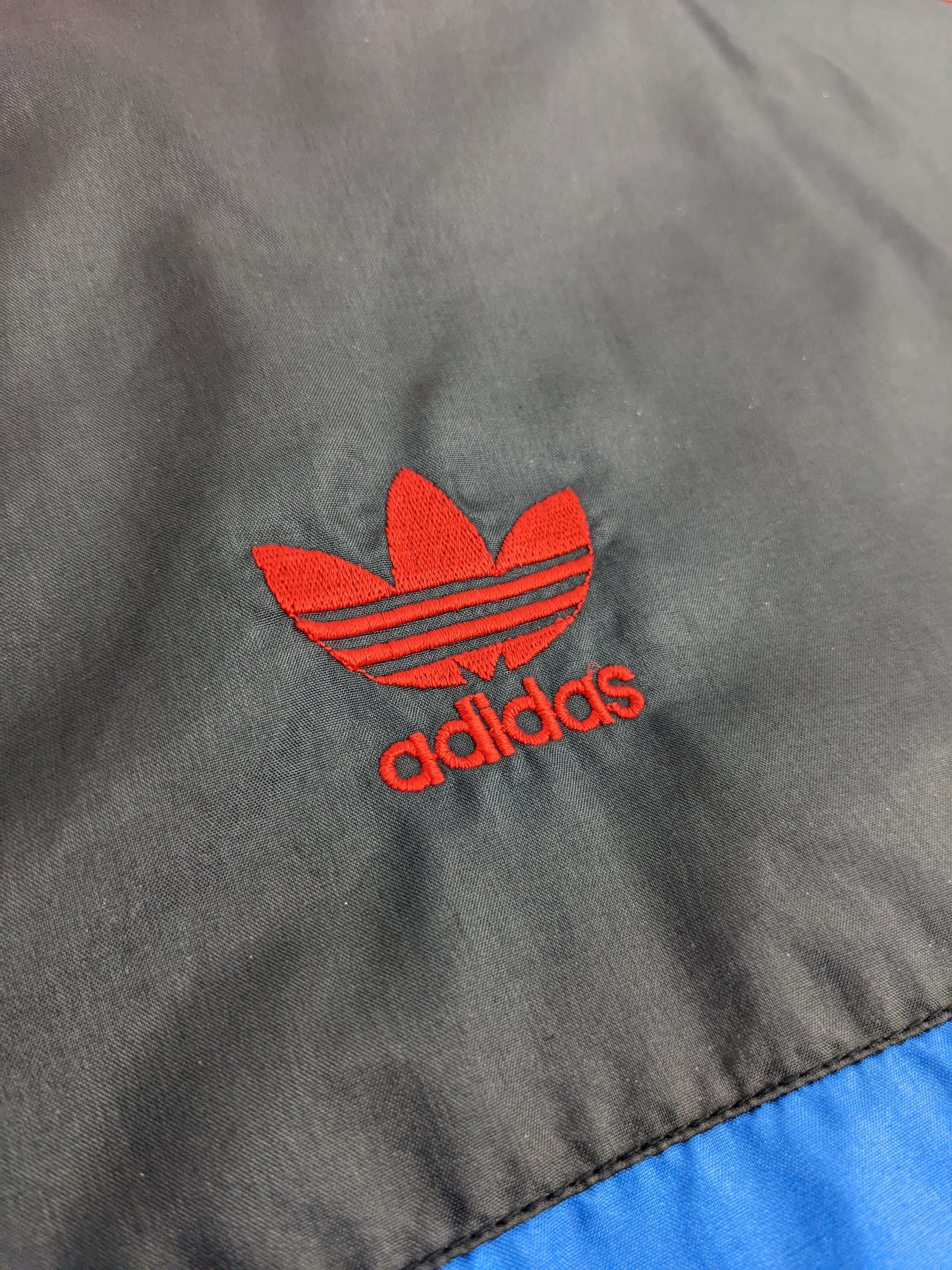 90s Adidas Trackjacket Blue Red L