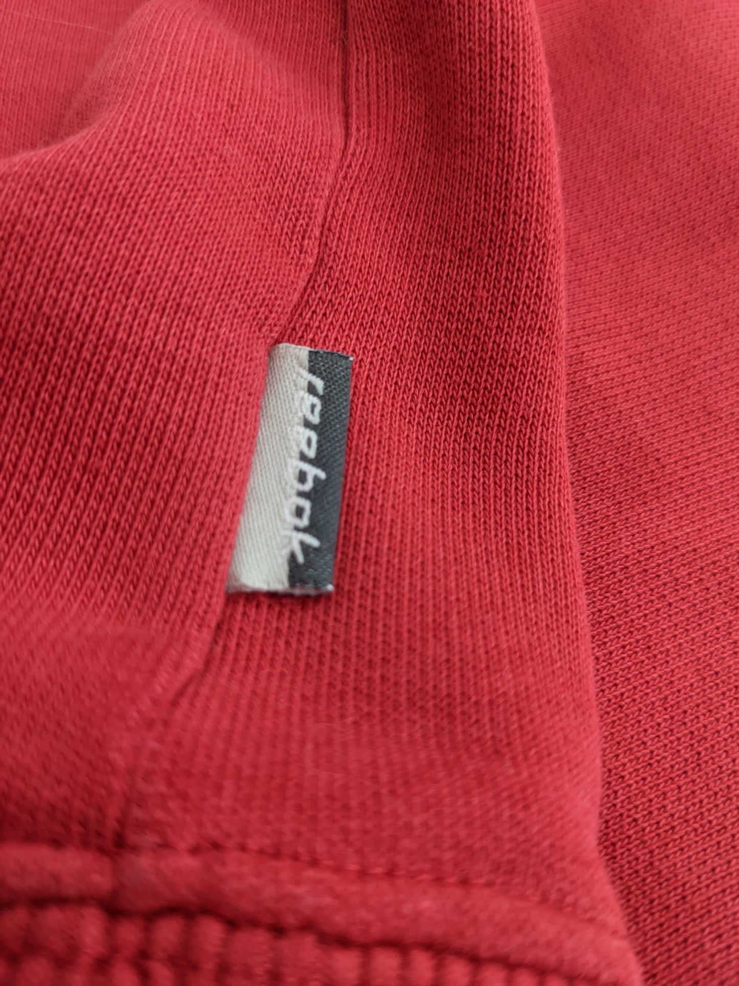 00s Reebok Sweatshirt Red  XL