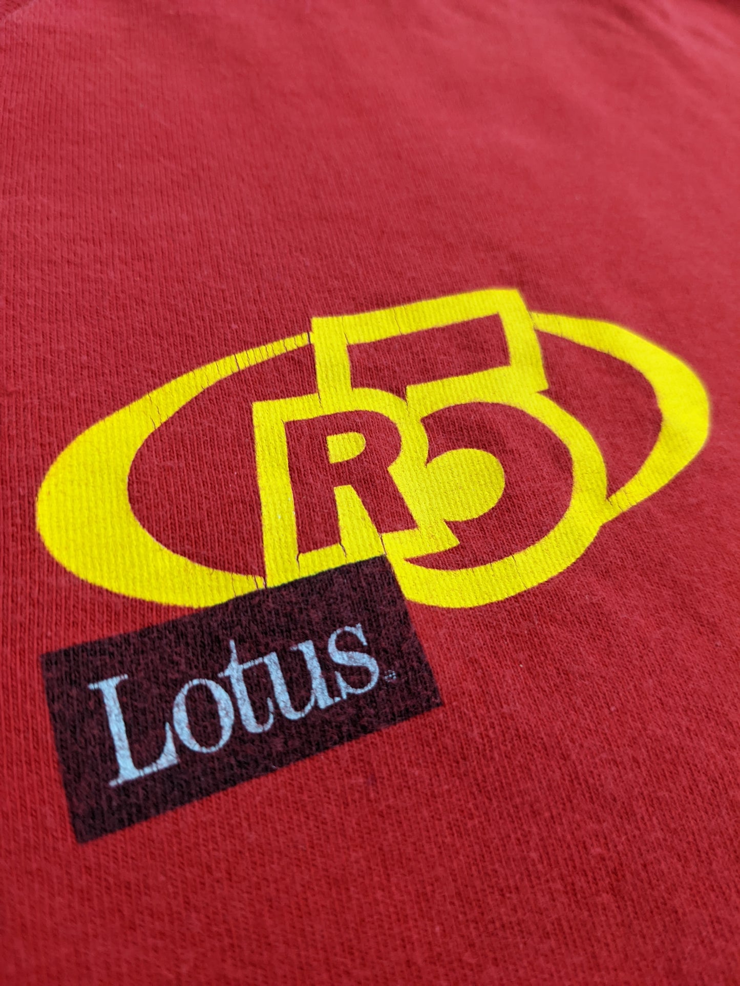 90s Hanes Lotus R5 Software T-Shirt Red  XL