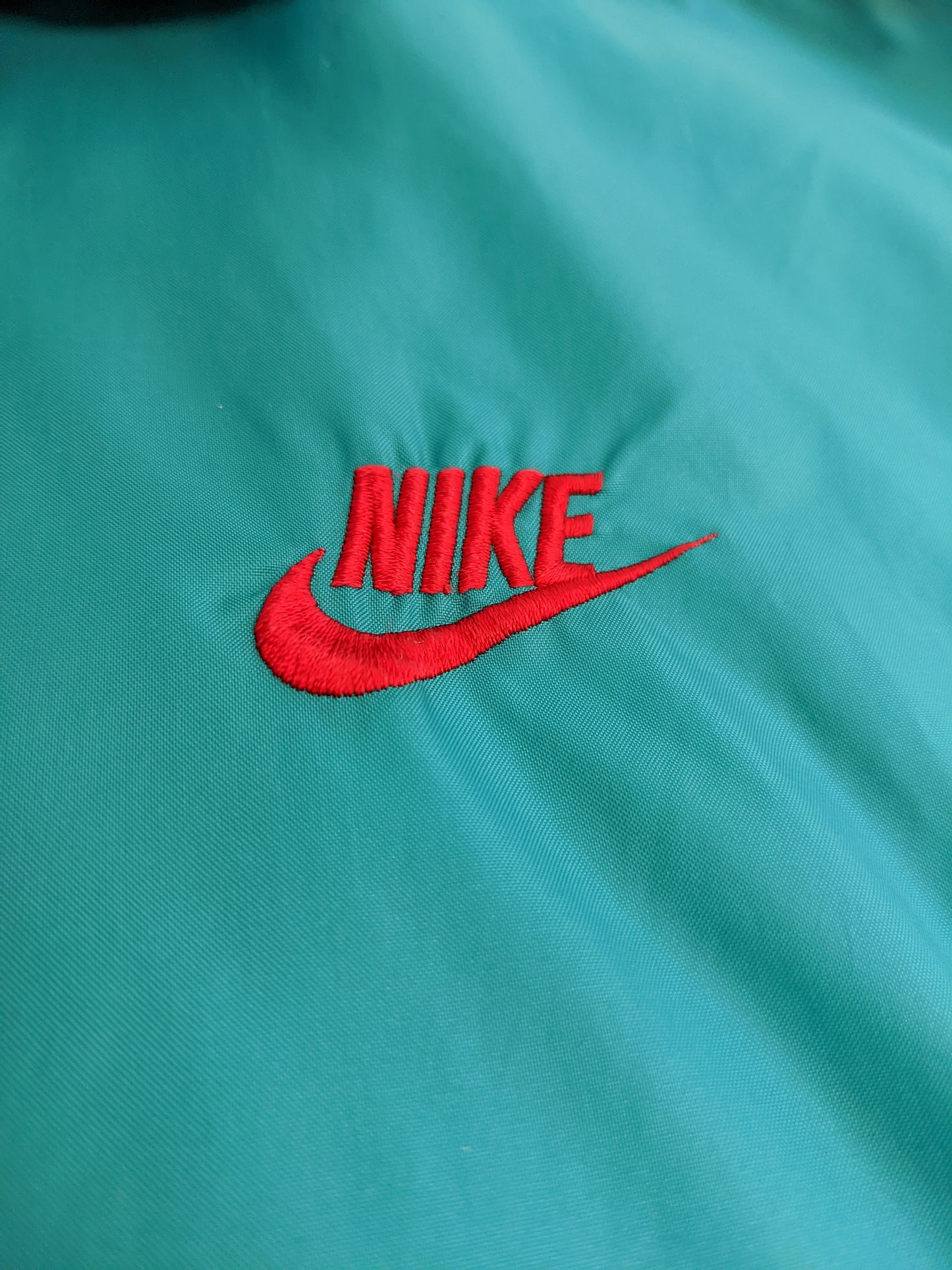 90s Nike Trackjacket Green Red M