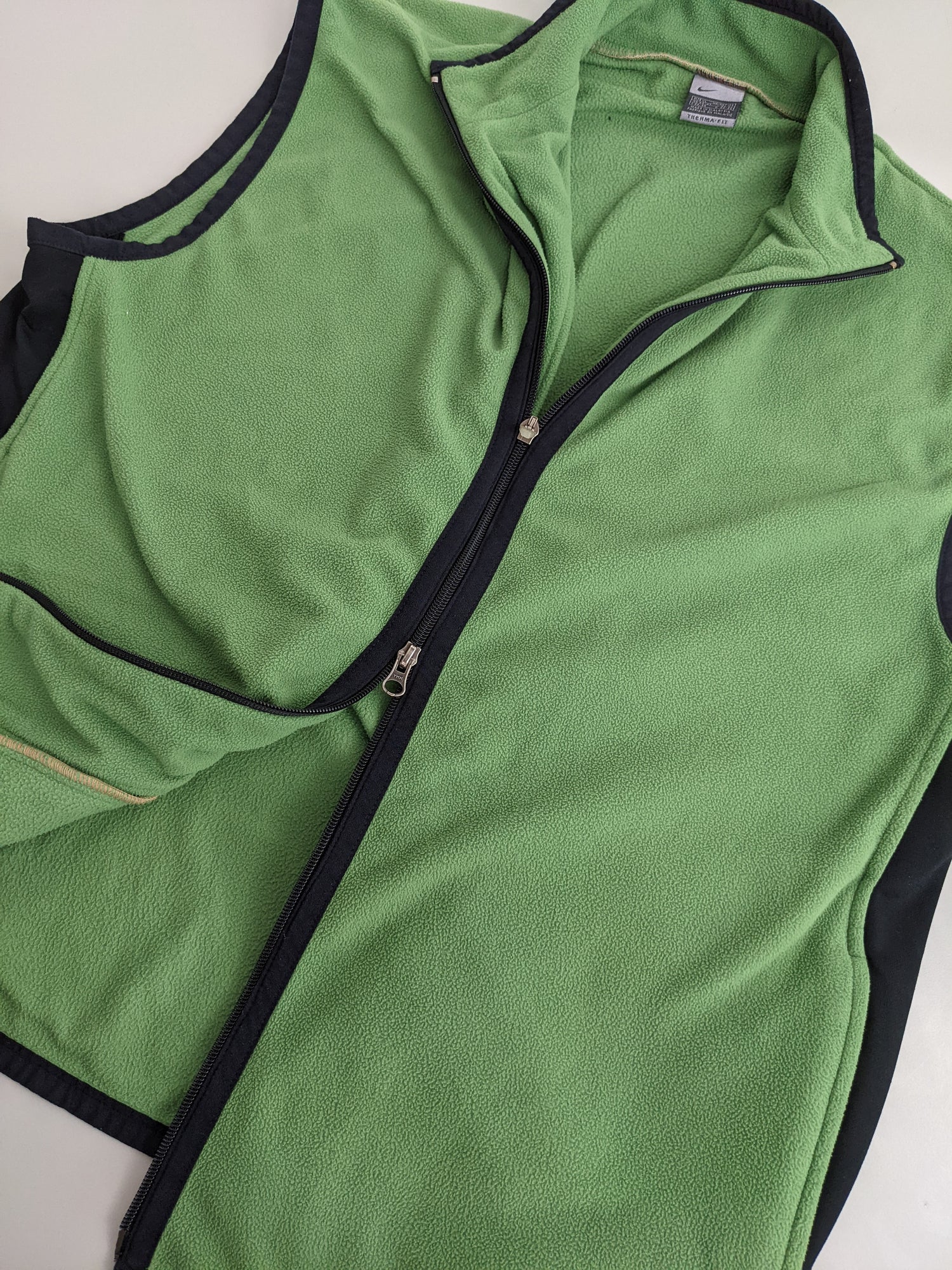 00s Nike Fleece Vest Green XL – PopeVintage