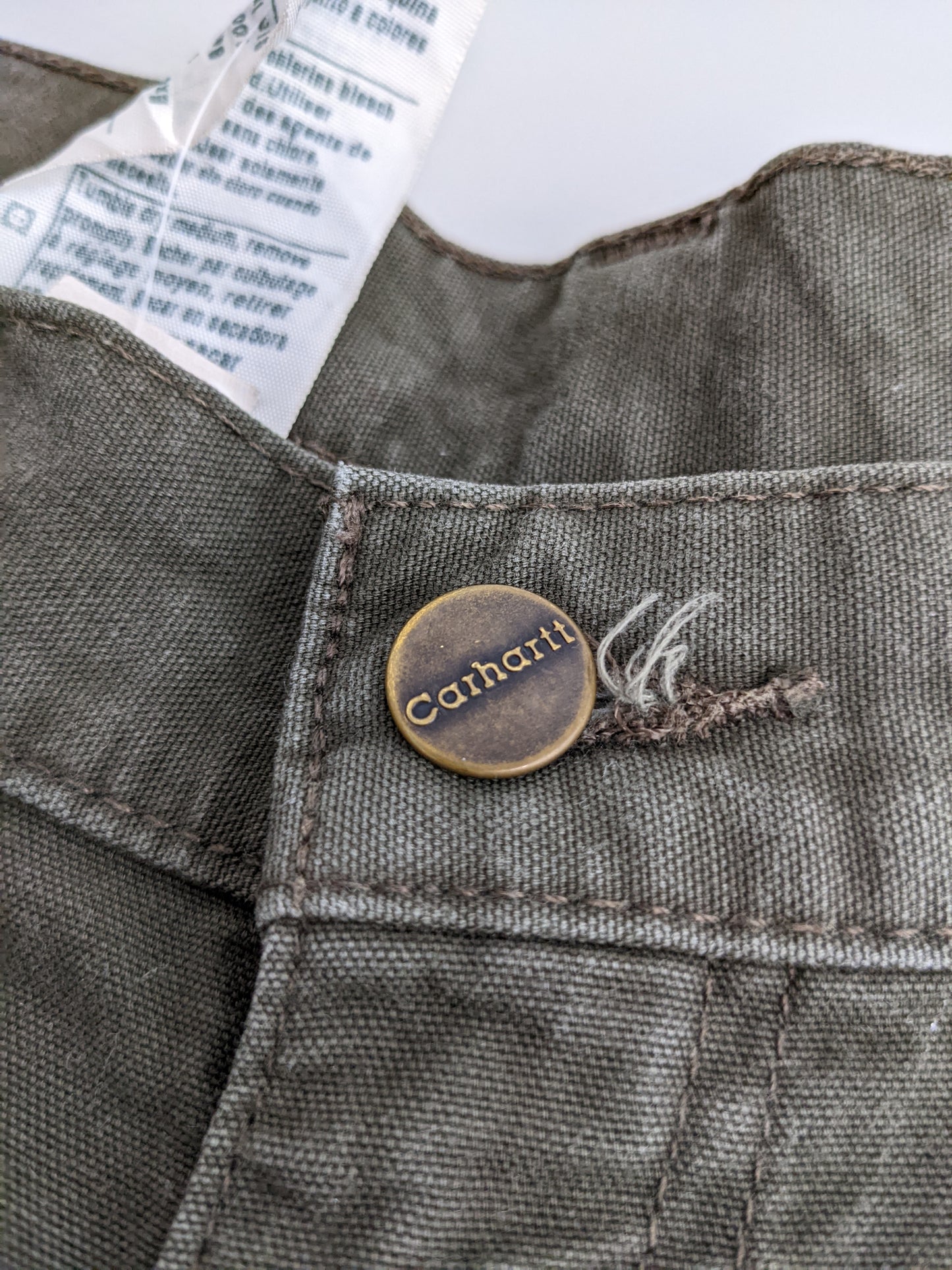 00s Carhartt Shorts Olive 34