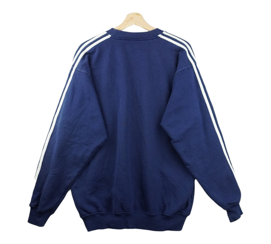 90s Adidas Sweatshirt Navy  M/L