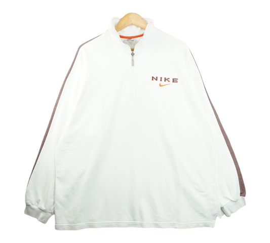 90s Nike Sweatshirt White  XL