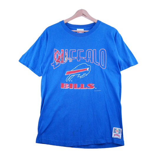90s Nutmeg Mills Buffalo Bills NFL T-Shirt Blue M
