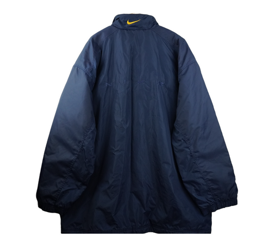 90s Nike Jacket Navy Yellow XXL