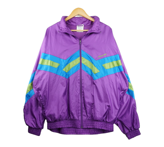 90s Adidas Trackjacket Purple  L