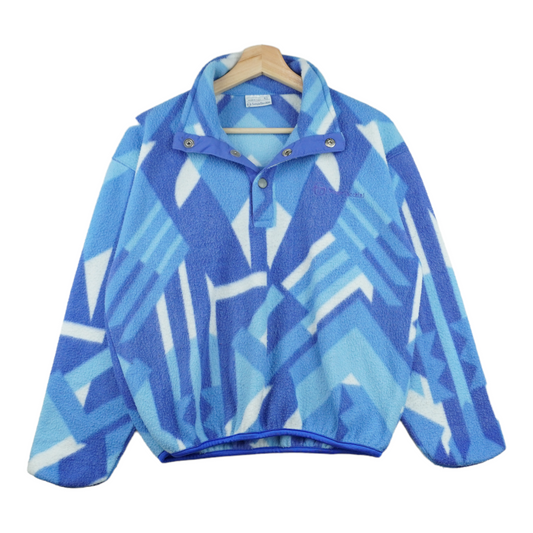 90s Sergio Tacchini Fleece Blue White S