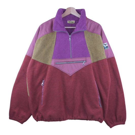 90s Salewa Crazy Fleece Red XL