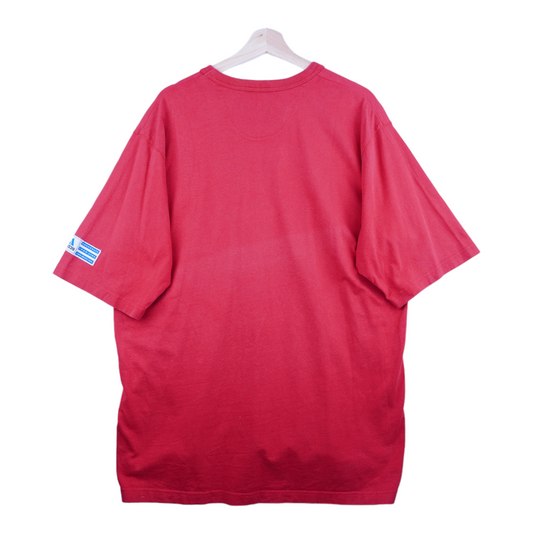 90s Adidas T-Shirt Red  L