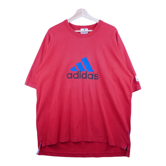 90s Adidas T-Shirt Red L