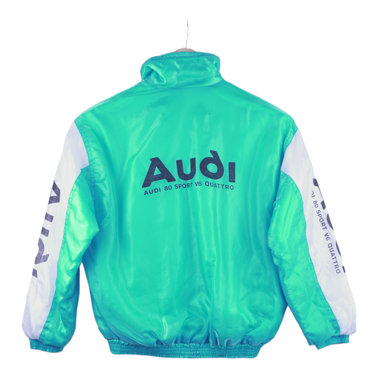 90s Audi Sport Jacket Blue White S