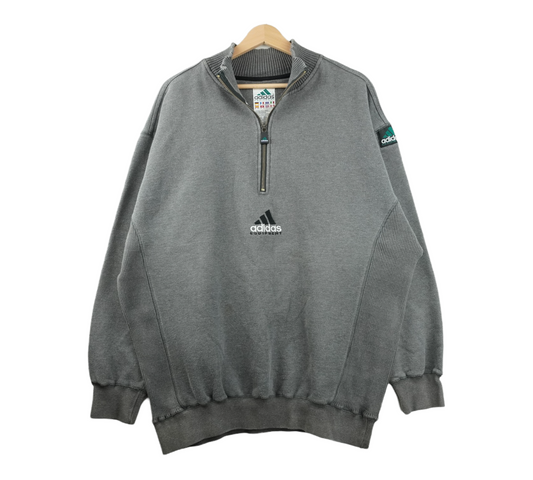 90s Adidas Equipment Sweatshirt Grey  L/XL