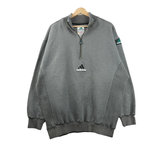 90s Adidas Equipment Sweatshirt Grey L/XL