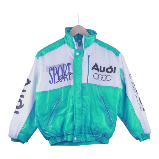 90s Audi Sport Jacket Blue White S