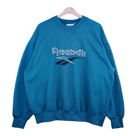 90s Reebok Sweatshirt Green M/L
