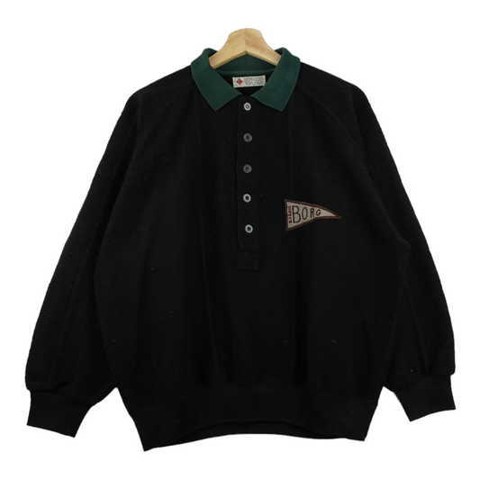 90s Björn Borg Sweatshirt Black Green M