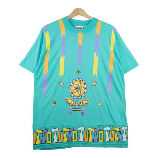 90s Tutto Sport T-Shirt Turqoise M