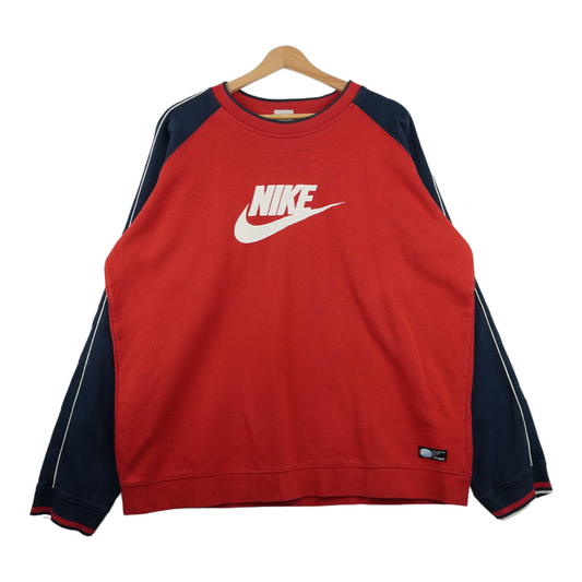 00s Nike Sweatshirt Red  L