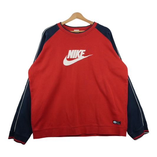 00s Nike Sweatshirt Red L