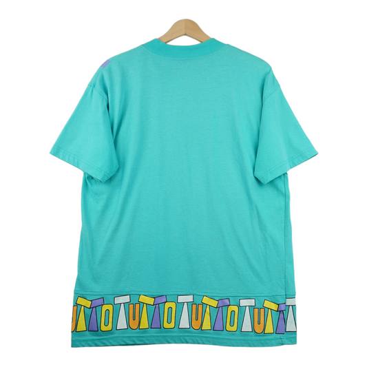 90s Tutto Sport T-Shirt Turqoise M