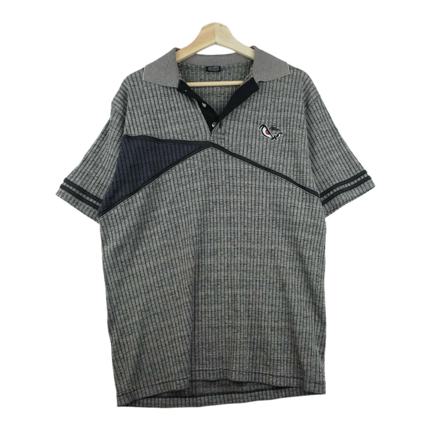 00s No Fear Polo Grey  M