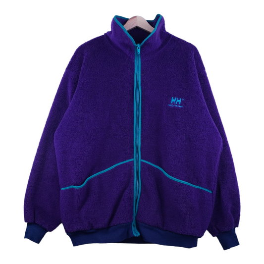 90s Helly Hansen Fleece Purple XL