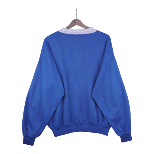 80s Unbranded Sweatshirt Blue M/L