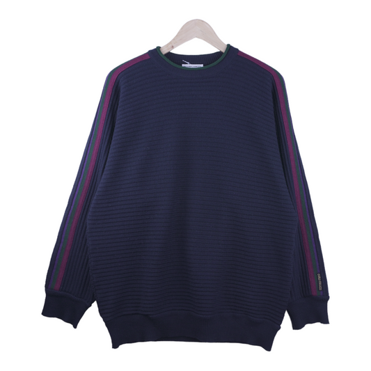 90s Carlo Colucci Sweater Navy  L