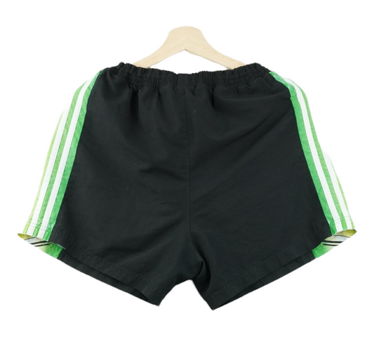 90s Adidas Shorts Black Green M