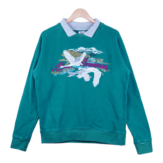 90s Best Company Sweatshirt Green S/M