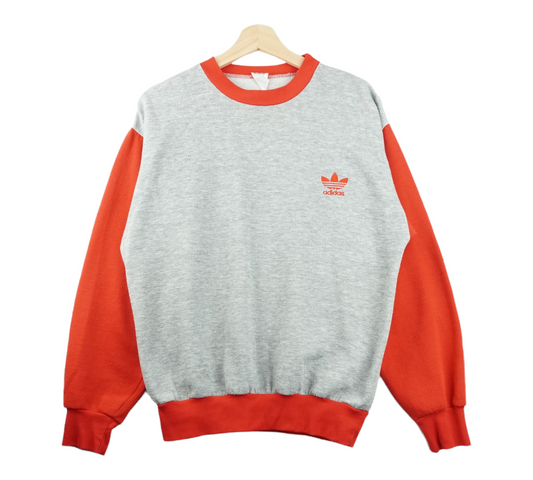 90s Adidas Sweatshirt Grey  M