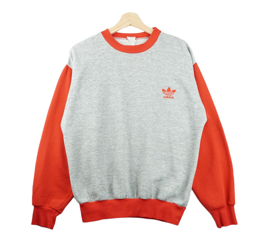 90s Adidas Sweatshirt Grey M