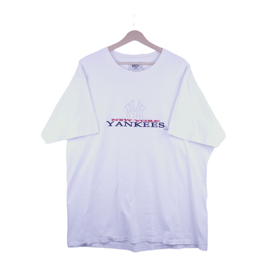 90s Lee Sport New York Yankees MLB T-Shirt White XL